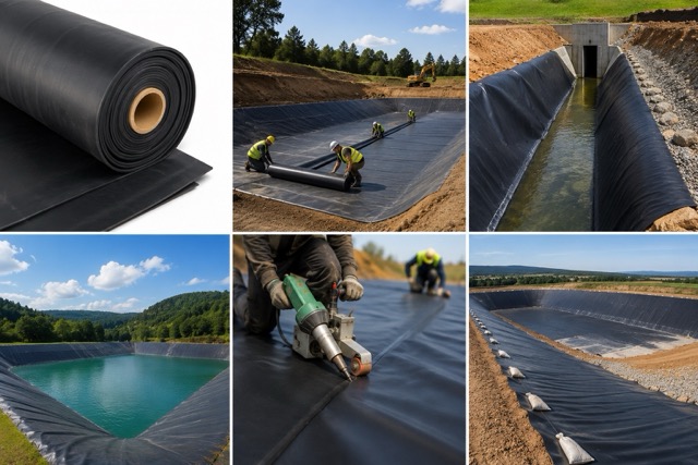 EPDM Firestone GeoGard izolační membrána