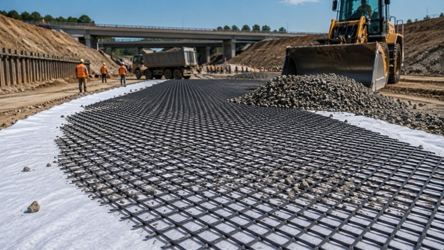 Použití drenážního geokompozitu Polyfelt DC na stavbě